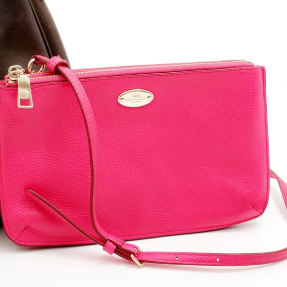 NWOT AUTHENTIC COACH 52881 East/West Crossbody - Picture 3 of 16